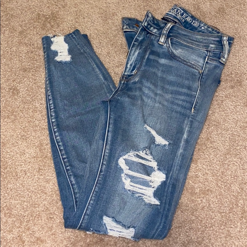 American eagle high rise jeans